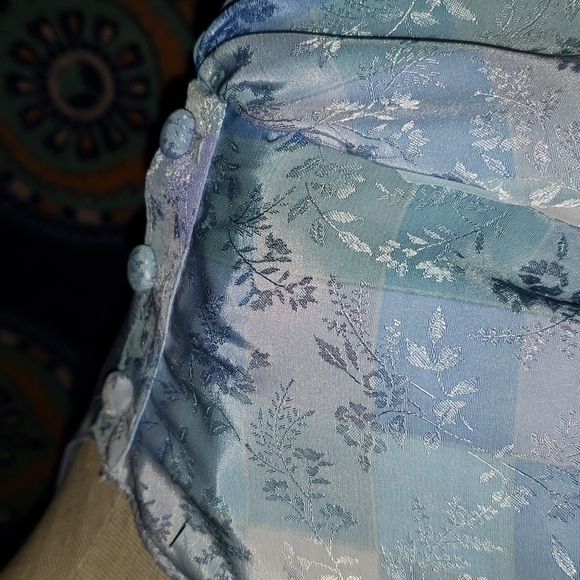 80's blouse with tags, size 12 kaki Roberts - Picture 3 of 7